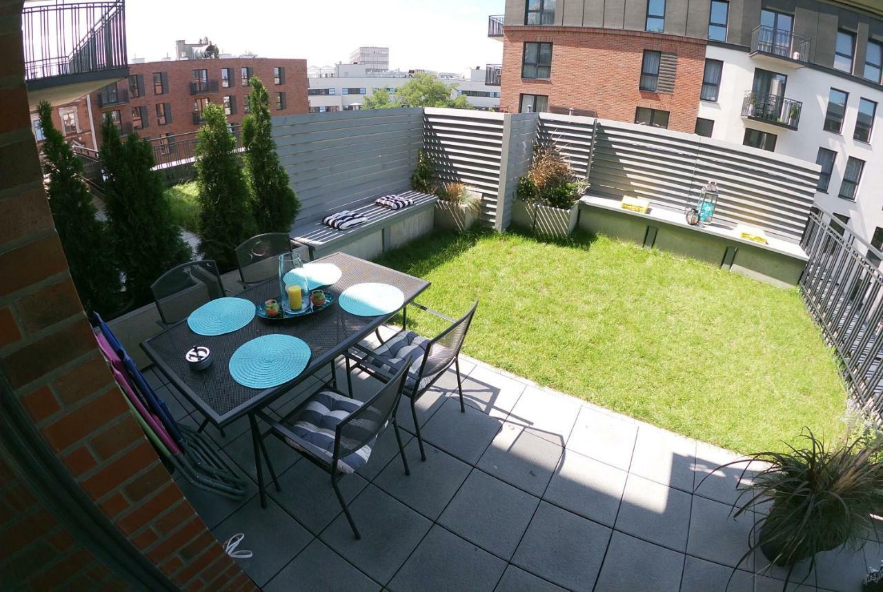 Luxury Apartment With Large Terrace Wrocław Eksteriør billede