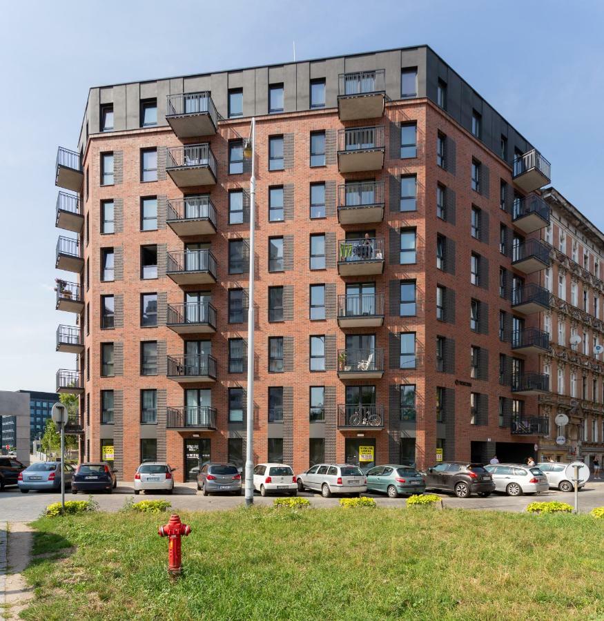 Luxury Apartment With Large Terrace Wrocław Eksteriør billede